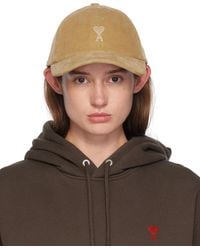 Ami Paris - Tonal Ami De Cœur Embroidery Cap - Lyst