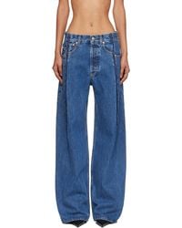 Vetements - Cut Reconstructed Jeans - Lyst