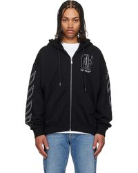 Off-White c/o Virgil Abloh - Outline Double Arrow Skate Zip Hoodie - Lyst
