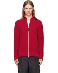 Maison Margiela - Knit Zip-Up Sweater - Lyst