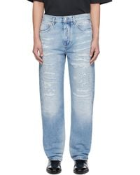 Amiri - 'Ma' Quad Repaired Straight Jeans - Lyst