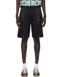 CASABLANCA - Nylon Mountain Camo Cargo Shorts - Lyst