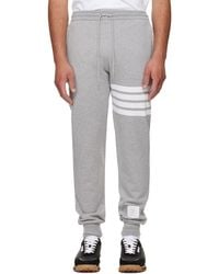 Thom Browne - Classic Loopback 4-Bar Sweatpants - Lyst