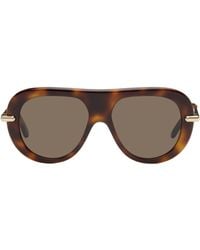 Loewe - Slim Aviator Sunglasses - Lyst