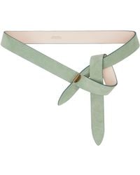 Isabel Marant - Green Lecce Suede Belt - Lyst