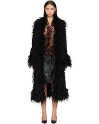 Anna Sui - Belted Faux-Suede Coat - Lyst