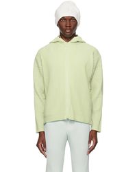 Homme Plissé Issey Miyake - Homme Plissé Issey Miyake Monthly Color April Hoodie - Lyst