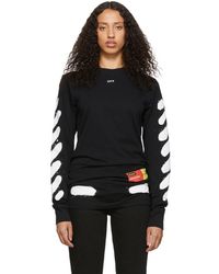 Off-White c/o Virgil Abloh Ssense Exclusive Black Diag Spray Paint T-shirt