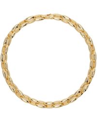 Anine Bing - Oval Link Necklace - Lyst