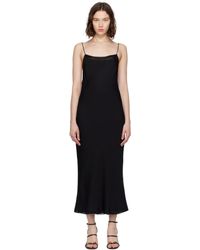 TOTEME - Satin Slip Midi Dress - Lyst