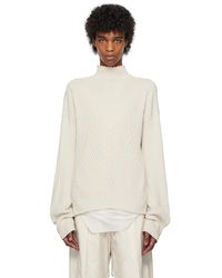 Rick Owens - Off- Hollywood Tabard Sweater - Lyst