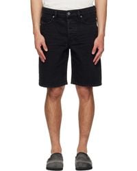 DIESEL - Regular-Short Denim Shorts - Lyst