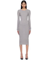 Wardrobe NYC - Long Sleeve Midi Dress - Lyst