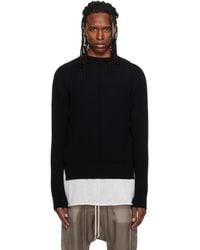 Rick Owens - Tower Fisherman Round Neck Sweater - Lyst