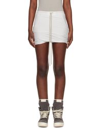 Rick Owens - Off- Temple Buds Shorts - Lyst