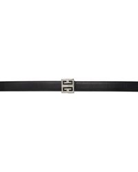 Givenchy - Reversible Black & Beige 4g Belt - Lyst