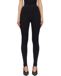 Wardrobe NYC - Opaque Stirrup Leggings - Lyst
