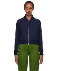 Ami Paris - Zip Bomber Jacket - Lyst