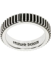 Emanuele Bicocchi - シルバー ストライプ バンドリング - Lyst