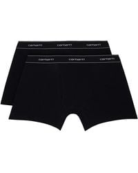 Carhartt - Two-pack Black Boxers - Lyst