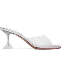 AMINA MUADDI - Lupita Glass Slipper 70 Heeled Sandals - Lyst