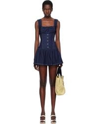 Frankie's Bikinis - Christa Denim Minidress - Lyst