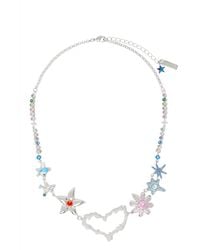 Collina Strada - Heart Flame Constellation Necklace - Lyst
