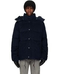 Polo Ralph Lauren - Navy Quilted Down Jacket - Lyst