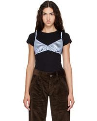 VAQUERA - Bra Baby T-Shirt - Lyst