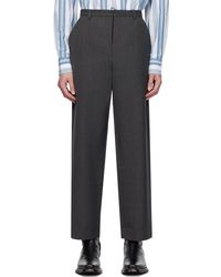 Acne Studios - Gray Four-pocket Trousers - Lyst