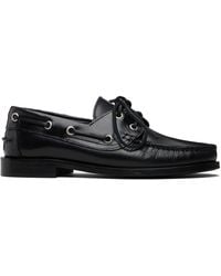 Aeyde - Harris Leather Boat Shoes - Lyst