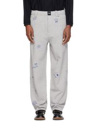 Vetements - Scribbled Tailored Sweatpants - Lyst