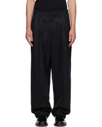 LE17SEPTEMBRE - Two-Tuck Wool Trousers - Lyst