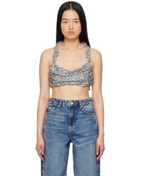 Ganni - 3D Sequins Camisole - Lyst