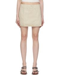 GIMAGUAS - Beverly Denim Miniskirt - Lyst