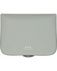 A.P.C. - Porte-Carte Josh Bleu - Lyst