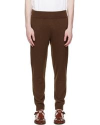 Entire studios - Slim Knit Lounge Pants - Lyst