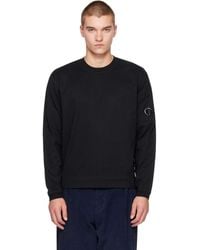 C.P. Company - 30/2 Mercerized Jersey Twisted Lens Long Sleeve T-Shirt - Lyst