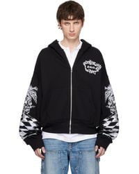 Amiri - Chateau Sketch Zip Hoodie - Lyst