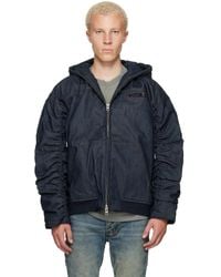 Ksubi - Sott Slouchy Raw Bomber Jacket - Lyst