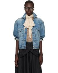 Maison Margiela - Faded Denim Jacket - Lyst