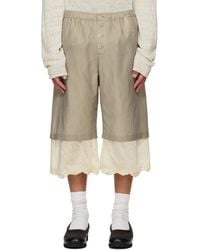 Our Legacy - Frill Shorts - Lyst