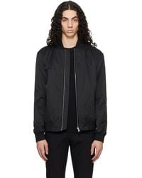 BOSS - Water-Repellent Bomber Jacket - Lyst