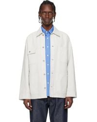 A.P.C. - Off- Loose-Fit Overshirt - Lyst