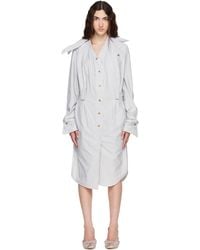 Vivienne Westwood - Drunken Shirt Midi Dress - Lyst