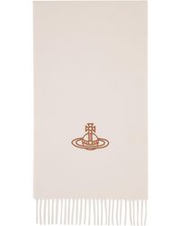 Vivienne Westwood - Off- Embroidered Scarf - Lyst