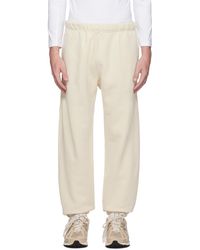Calvin Klein - Off-white Relaxed-fit Lounge Pants - Lyst
