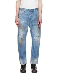 DSquared² - Light Dirty Wash Bro Jeans - Lyst
