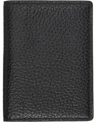 Common Projects - Porte-Carte Noir En Cuir - Lyst