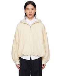 WOOYOUNGMI - Off- Overlay Hoodie - Lyst